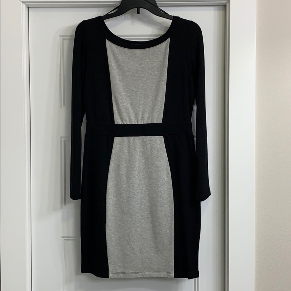 Tart Modal Knit Dress Large L | Black Stretch Pencil Dress - Picture 2 of 4